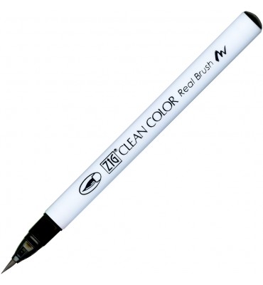 Caneta Zig Clean Color Real Brush Kuretake 010 Black