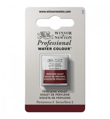 Tinta Aquarela Profissional Winsor & Newton Pastilha S2 470 Perylene Violet