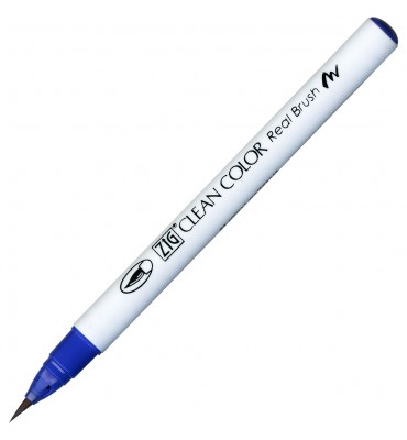 Caneta Zig Clean Color Real Brush Kuretake 030 Blue