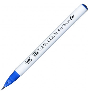 Caneta Zig Clean Color Real Brush Kuretake 032 Persian Blue