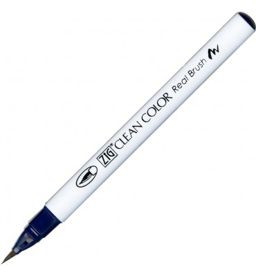 Caneta Zig Clean Color Real Brush Kuretake 035 Deep Blue 