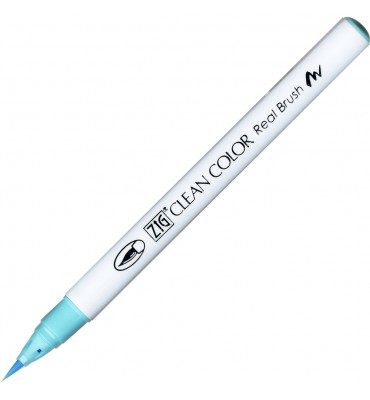 Caneta Zig Clean Color Real Brush Kuretake 036 Light Blue