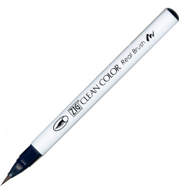 Caneta Zig Clean Color Real Brush Kuretake 038 Peacock Blue