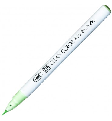 Caneta Zig Clean Color Real Brush Kuretake 049 Green Shadow