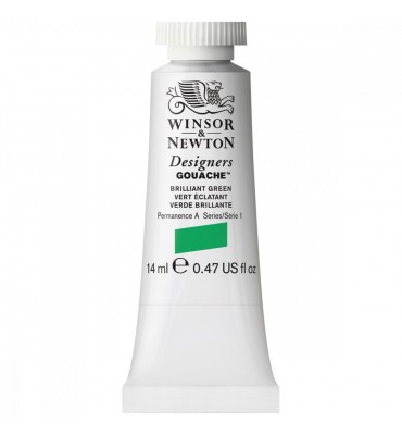 Tinta Guache Designers Winsor & Newton 14ml Brilliant Green S1