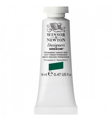 Tinta Guache Designers Winsor & Newton 14ml Permanent Green Deep S2