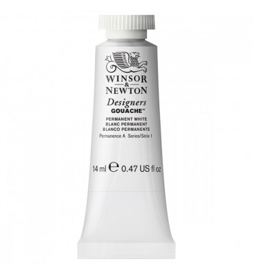Tinta Guache Designers Winsor & Newton 14ml Permanent White S1