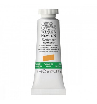Tinta Guache Designers Winsor & Newton 14ml Cadmium Free Yellow S4