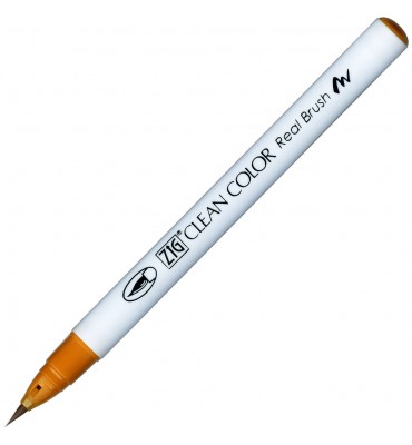 Caneta Zig Clean Color Real Brush Kuretake 061 Light Brown