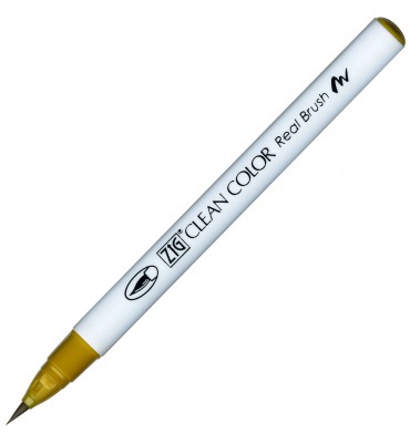 Caneta Zig Clean Color Real Brush Kuretake 063 Ochre
