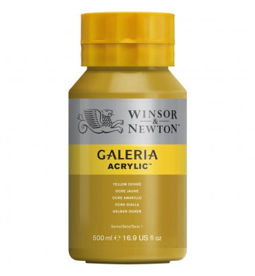 Tinta Acrílica Galeria W&N 744 Yellow Ochre 500ml