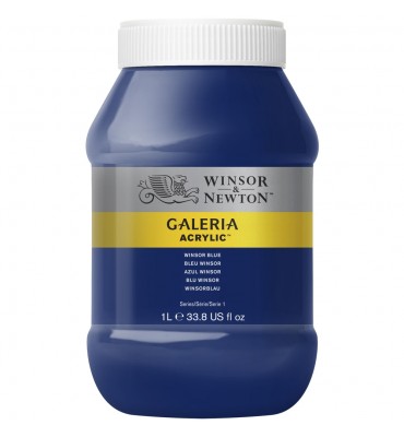 Tinta Acrílica Galeria W&N 706 Winsor Blue 1 LITRO