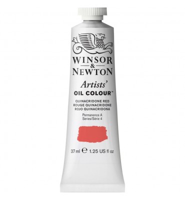 Tinta Óleo Artist 37ml S4 Quinacridone Red 548 Winsor & Newton