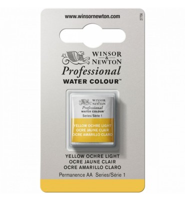 Tinta Aquarela Profissional Winsor & Newton S1 745 Yellow Ochre Light Row