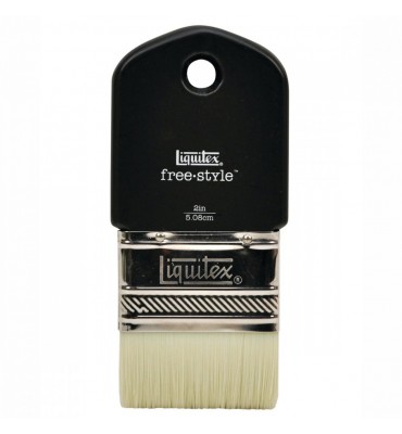 Trincha Filamento Sintético Profissional 2" Estilo Livre Paddle Liquitex
