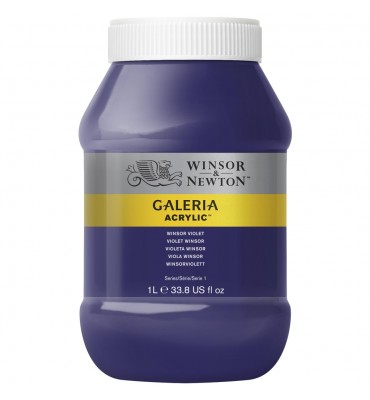Tinta Acrílica Galeria W&N 728 Winsor Violet 1 LITRO