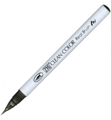 Caneta Zig Clean Color Real Brush Kuretake 095 Cool Gray 5