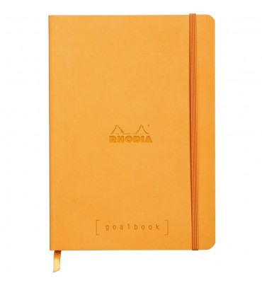 Caderno Goalbook A5 Rhodia Orange