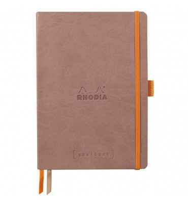 Bloco Goalbook Rhodia Capa Flexível Rosewood A5