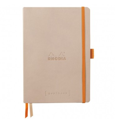 Bloco Goalbook Rhodia Capa Flexível Rose Smoke A5