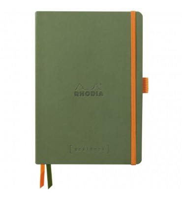 Bloco Goalbook Rhodia Capa Flexível Sage A5