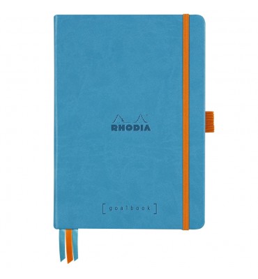 Bloco Goalbook Rhodia Capa Dura Turquiose A5