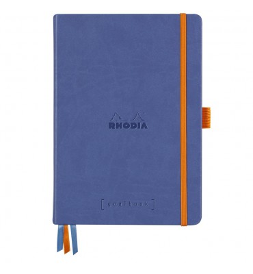 Bloco Goalbook Rhodia Capa Dura Sapphire A5