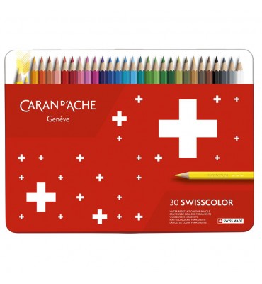 Lápis de Cor Swisscolor 30 Cores Permanente
