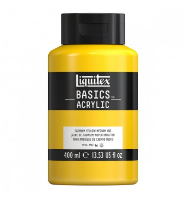 Tinta Acrílica Liquitex Basics 705 Cadmium Yellow Medium Hue 400ml
