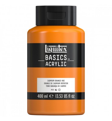 Tinta Acrílica Liquitex Basics 707 Cadmium Orange Hue 400ml