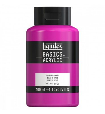 Tinta Acrílica Liquitex Basics 711 Magenta 400ml