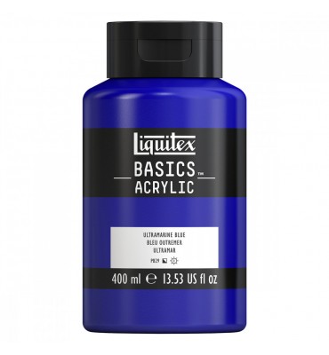Tinta Acrílica Liquitex Basics 715 Ultramarine Blue 400ml