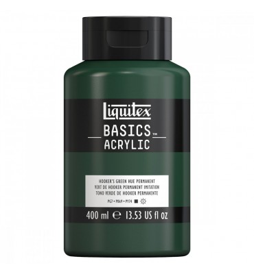 Tinta Acrílica Liquitex Basics 720 Hookers Green Hue 400ml