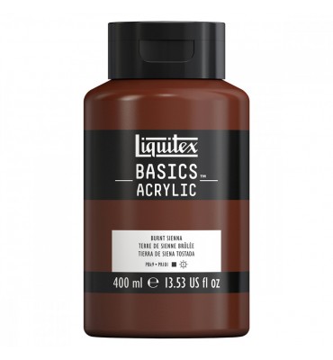 Tinta Acrílica Liquitex Basics 722 Burnt Sienna 400ml