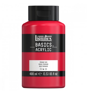 Tinta Acrílica Liquitex Basics 730 Primary Red 400ml
