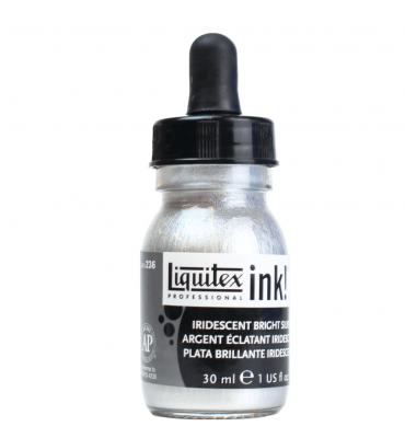 Tinta Acrílica Líquida Liquitex 30ml Iridescent Bright Silver 23