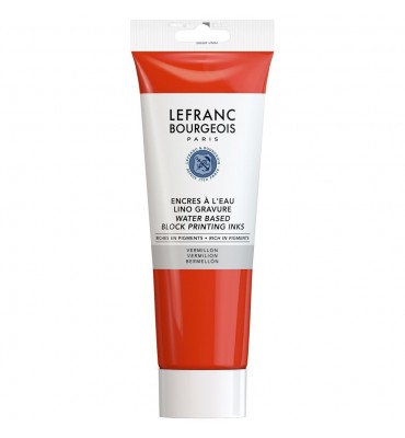 Tinta Para Linoleogravura Vermilion Lefranc & Bourgeois 250ml 