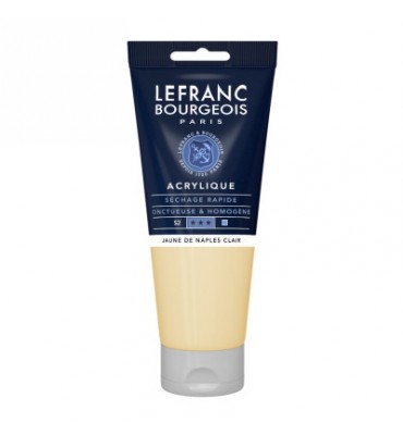 Tinta Acrílica Lefranc & Bourgeois 200ml 887 Naples Yellow Light