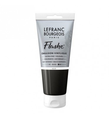 Tinta Acrílica Flashe Lefranc & Bourgeois 80ml S1 265 Black