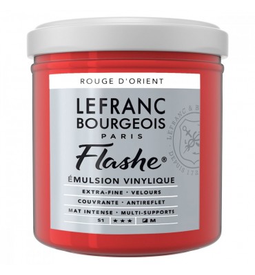 Tinta Flashe Oriental Red S1 Lefranc Bourgeois 125ml