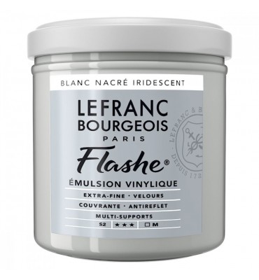 Tinta Flashe White Iridescent S2 Lefranc Bourgeois 125ml