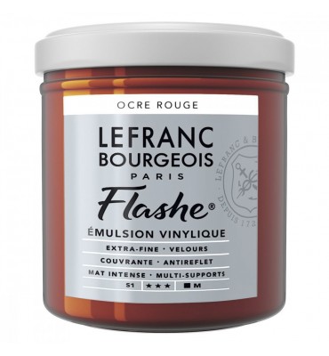 Tinta Flashe Red Oche S1 Lefranc Bourgeois 125ml