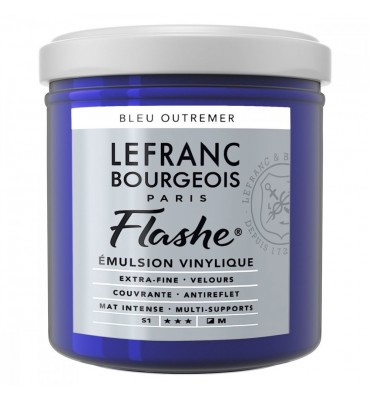 Tinta Flashe Ultramarine S1 Lefranc Bourgeois 125ml