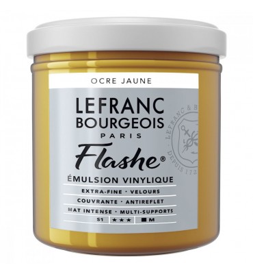 Tinta Flashe Yellow Ochre S1 Lefranc Bourgeois 125ml