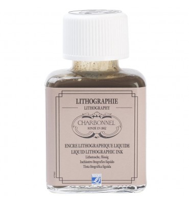 Tinta Para Litográfica Liquida 75ml Charbonnel