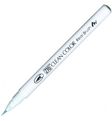 Caneta Zig Clean Color Real Brush Kuretake 302 Haze Blue