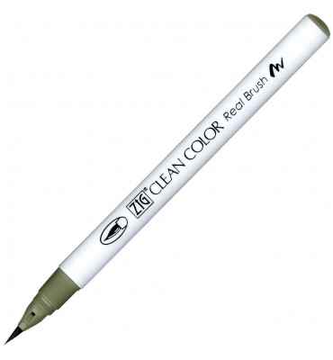 Caneta Zig Clean Color Real Brush Kuretake 403 Almond Green
