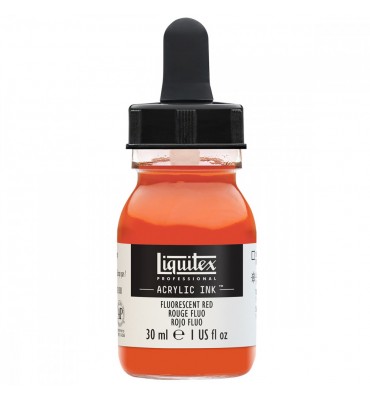 Tinta Acrílica Líquida Liquitex 983 Fluorescent Red