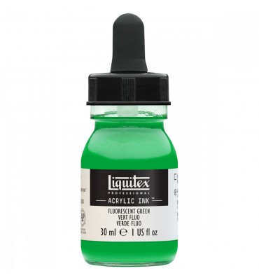 Tinta Acrílica Líquida Liquitex 985 Fluorescent Green