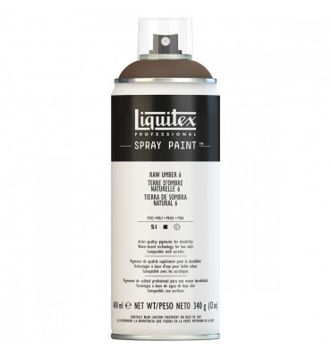 Tinta Spray Liquitex Acrílica 6331 Raw Umber 6 400ml